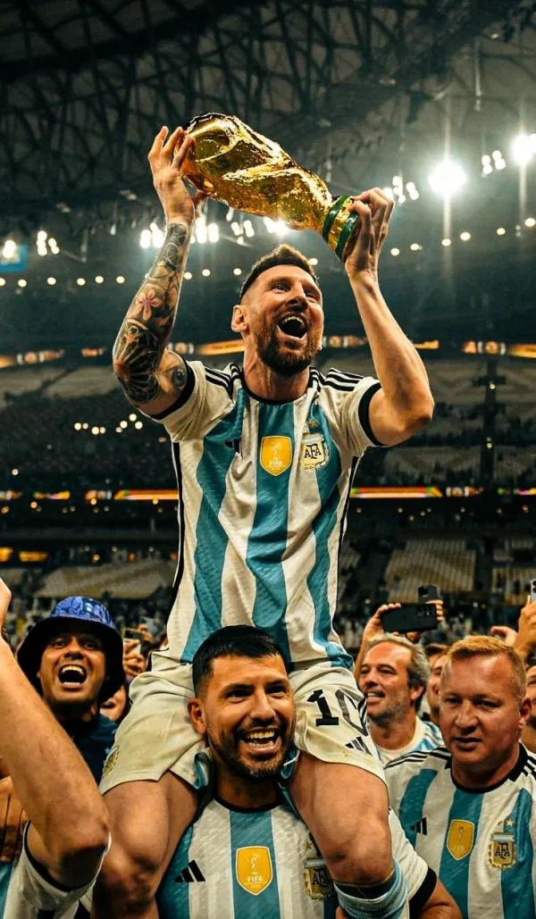 Sergio Ramos’ Messi Trophy Photo Recreation After World Cup Final